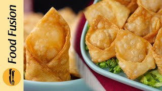 Creamy Beef Stuffed Wontons Make amp Freeze Ramzan Recipes Recipe by Food fusion [upl. by Lisab]