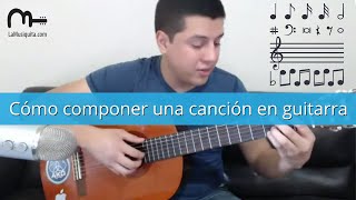 Como componer una canción en Guitarra por Luis Alonzo [upl. by Fridell]