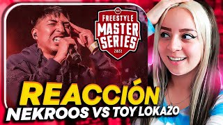 REACCIONO A LA BATALLA DE NEKROOS VS TOY LOKAZO 🤖 FMS PERÚ 🇵🇪 SE PICÓ 🔥 [upl. by Toft]