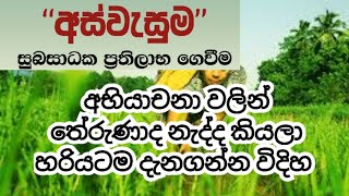 Aswesuma abiyachana balanawa vidiya [upl. by Selmore]