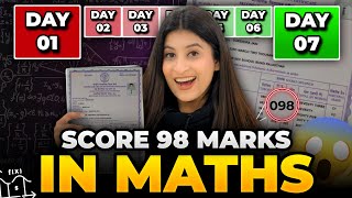 Last month MATHS STRATEGY to score 98 marks😎Class 10 🔥My own hacks✅ [upl. by Erine]