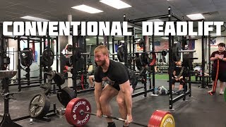 How To Conventional Deadlift [upl. by Nwahsit]