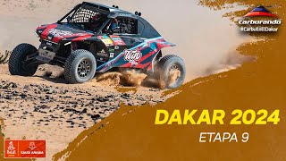 Dakar 2024  Resumen de la etapa 9 HailAl Ula [upl. by Ellehcyar]