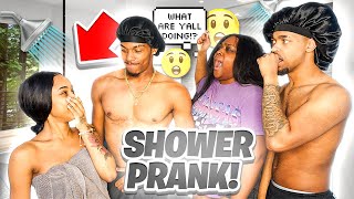 Caught In The Shower Prank On destyneenathasia amp AustinHines GONE WRONG  TGC Nation [upl. by Wieche]