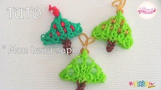 tuto  Sapin de noël en élastique Rainbow Loom [upl. by Afesoj]