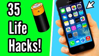 35 AMAZING Life Hacks Everyone Should Know [upl. by Yelyac]