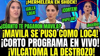 BRONC4ZA YENI VILCATOMA SACA LA M A MERMELERA MÁVILA HUERTAS X BLINDAR A GORRITI Y CORTA PROGRAMA [upl. by Yole]