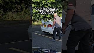 Honda Civic FD2 amp EP3 Type R Sound checks for track day castlecombecircuit hondacivic civictyper [upl. by Jeffcott974]