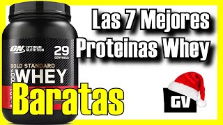 💪🔥 Las 7 MEJORES Proteínas Whey BARATAS de Amazon 2024✅CalidadPrecio Buenas Para Masa Muscular [upl. by Wat]