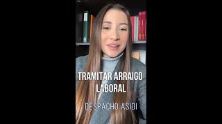 TRAMITAR ARRAIGO LABORAL [upl. by Canter99]