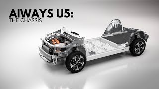 AIWAYS U5 Electric Car Chassis [upl. by Htebazie]