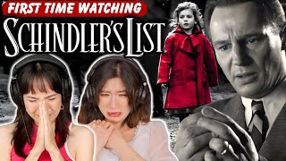 Foreign Girls React  Schindlers List  first time watch [upl. by Luo]