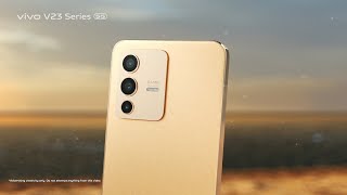 vivo V23 5G – Sunshine Gold Color Changing Fluorite AG Glass [upl. by Singleton653]