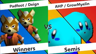 DeignPadfoot Vs GrowMyelinAthensHorseParty  SAMUS FEST  Vanilla Doubles  Winners Semis [upl. by Humfrid581]