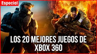 TOP 20 RANKING Los MEJORES juegos de XBOX 360  LISTA comentada de la historia de la Microsoft X360 [upl. by Siram]