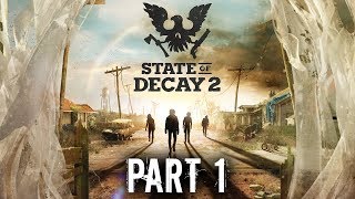 STATE OF DECAY 2  O Início de Gameplay em Português PT BR Apocalipse Zumbi em Mundo Aberto [upl. by Adrahs]