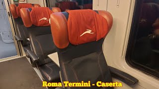 A bordo italo treno in ambiente prima da Roma Termini a Caserta [upl. by Tayyebeb]