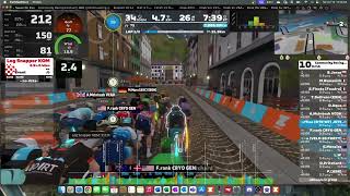 Zwift Race DBR Community Racing Festival Innsbruckring [upl. by Calla]