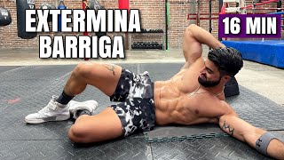 Rutina Para Marcar ABDOMINALES 16 Minutos Extermina Barriga En Casa [upl. by Nioe]