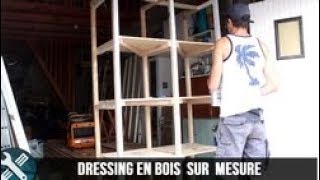 Bricolage Vlogs  Fabrication dun dressing en bois sur mesure [upl. by Jocelin266]