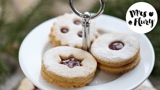 Spitzbuben Hildabrötchen Linzeraugen  Gesunde Variante ohne Zucker vegan [upl. by Eggett814]