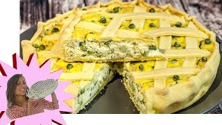 Pastiera Salata Torta Salata con Piselli [upl. by Durwyn541]