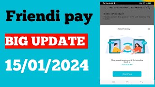 FRiENDi Pay big update come how to FRiENDi Pay money transferhow to add money to in friendi pay [upl. by Ellehcem]