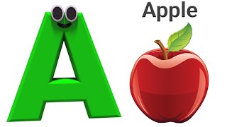 The ABC Phonic Song  Toddler Learning Video  quotA is for Apple a a Apple B is for Baby b b Babyquot [upl. by Angele930]