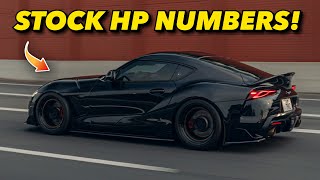 Solid HP Numbers For A Stock A90 Supra [upl. by Brebner]