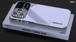 Nokia Lumia 200  5GMTK Dimensity 9300200MP Camera6000mAh Battery512GB StorageNokia Lumia 200 [upl. by Anil]