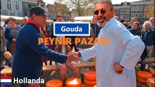 Hollanda Peynir pazarı ziyareti Gouda [upl. by Gail843]