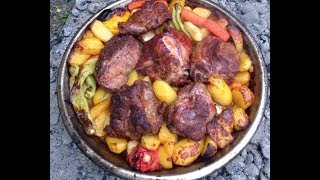 Peka ispod peke  Traditional Dish Cooking Guide [upl. by Notterb414]