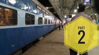 Old ICF Pushpak Express Mumbai to Lucknow Full Journey Part 2  IRFCA 2017 [upl. by Nycila]