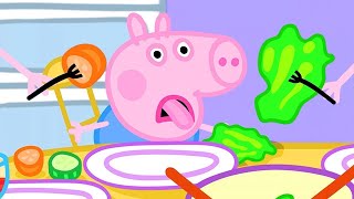 Peppa Pig Makes Lunch 🐷🥗 Peppa Pig Official Channel Family Kids Cartoons [upl. by Corvese]