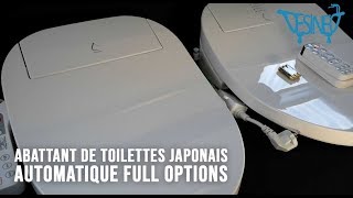 Desineo  Abattant WC japonais automatique full options [upl. by Ahseken]