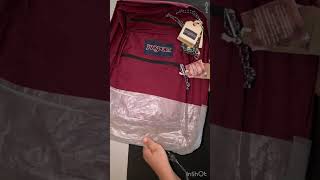 Back to School Backpack Unboxing  Watch full video in my channel  Jansport Cool Backpack [upl. by Lyrad125]