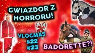 GWIAZDOR Z HORRORU  KOŃ SPORTOWY NA POKŁADZIE BADORETTE VLOGMAS 22 23 [upl. by Knipe362]