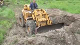 A clip with old excavators and wheel loaders in 2014 [upl. by Paget]