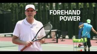 PlaySight Tennis Tips with Paul Annacone Forehand Power [upl. by Sussi]