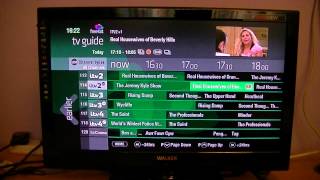 Humax HDR 1000S Freesat Box  Series Link amp EPG Recording [upl. by Dduj]