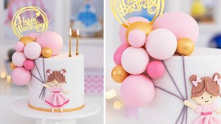 Como Hacer una Torta  Pastel de Cumpleaños con Globos  Tan Dulce [upl. by Anyar]