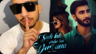 RCR Sach Keh Raha Hai Deewana  RapVersion  Official Video  KK REACTION 🫨 [upl. by Hteazile]