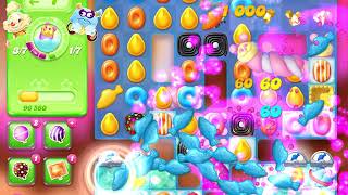 Lets Play  Candy Crush Jelly Saga Level 3111  3117 [upl. by Ylsew]