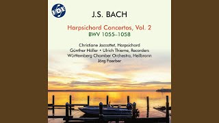 Harpsichord Concerto No 4 in A Major BWV 1055 III Allegro ma non tanto [upl. by Wylie476]