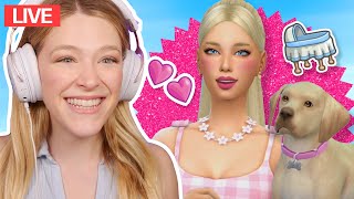 lets play the BARBIE legacy challenge in the sims 4  Part 1 [upl. by Zinah]