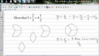 Why is 3 divided by twothirds equal to 4 and a half [upl. by Aicat]