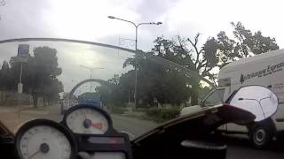 R1200S wheelie FAIL [upl. by Lebar]