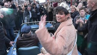 Miss France fêtée par les siens de retour dans son village  AFP [upl. by Ecital]