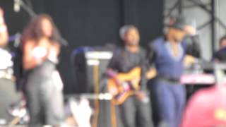 Maizie Williams Boney M  Ma Baker at Rock The Moor Cookham 2012 [upl. by Adnilem719]