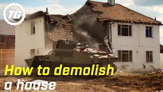 How to Demolish a House  Top Gear  BBC [upl. by Sainana914]